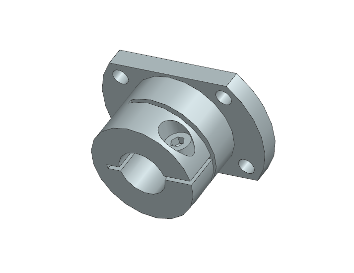 Gối đỡ trục VL THÉP (STHWC) Ø8–Ø50 (GĐ 14)