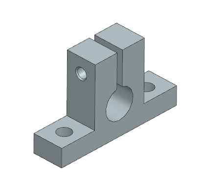 Gối đỡ trục dạng chữ T, VL NHÔM (SHSTAH) Ø3–Ø50 (GĐ 50)